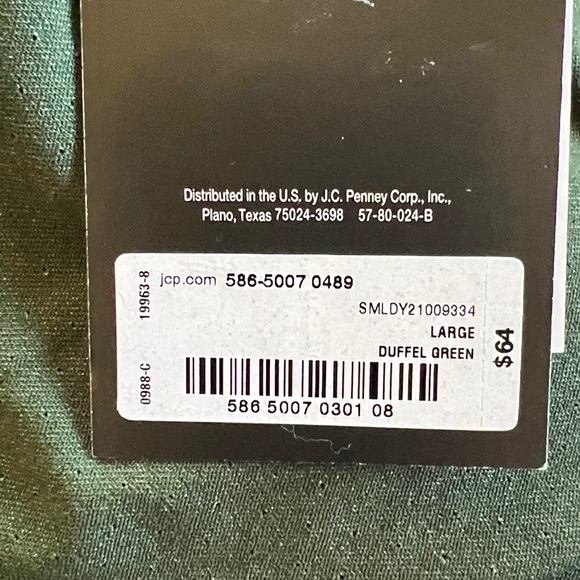 MSX Men's Olive Performance Jacket - Picture 5 of 7